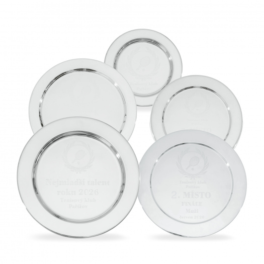 Talíř na gravírování, 100 mm