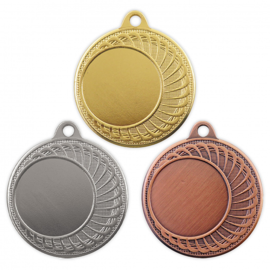 Medaile na emblém, 40 mm, zlatá