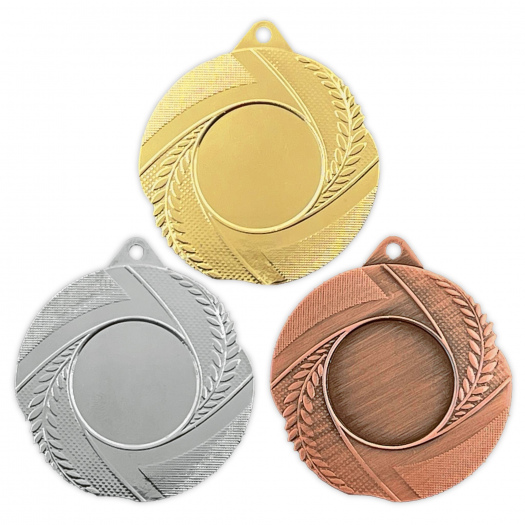 Medaile na emblém, 50 mm, zlatá