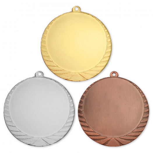 Medaile na emblém, 60 mm, zlatá