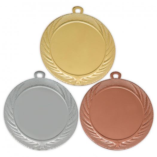 Medaile na emblém, 70 mm, zlatá