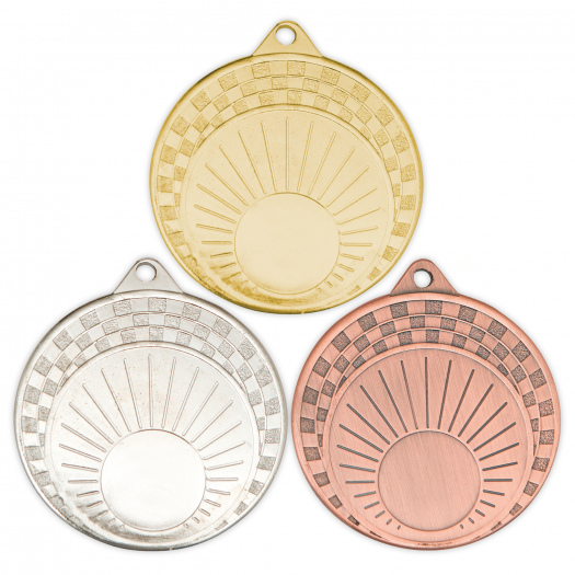 Medaile na emblém, 70 mm, zlatá