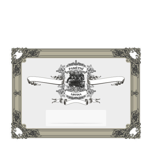 Pamětní list, diplom A5