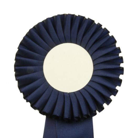 Kokarda jednořadá STANDARD, průměr 11 cm, námořní modř