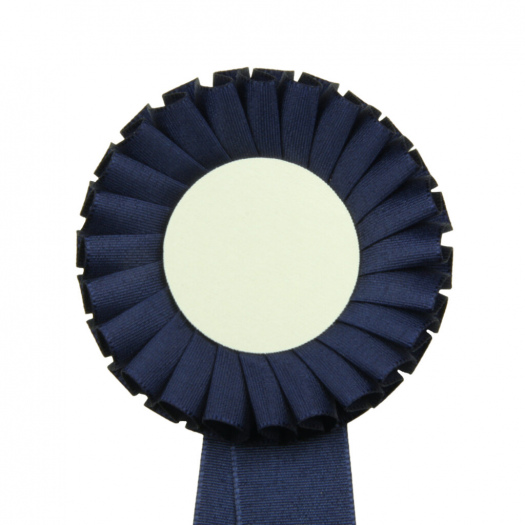 Kokarda jednořadá STANDARD, průměr 8  cm, námořní modř