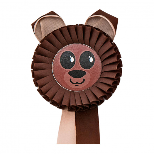 Kokarda jednořadá MÉĎA, průměr 11 cm